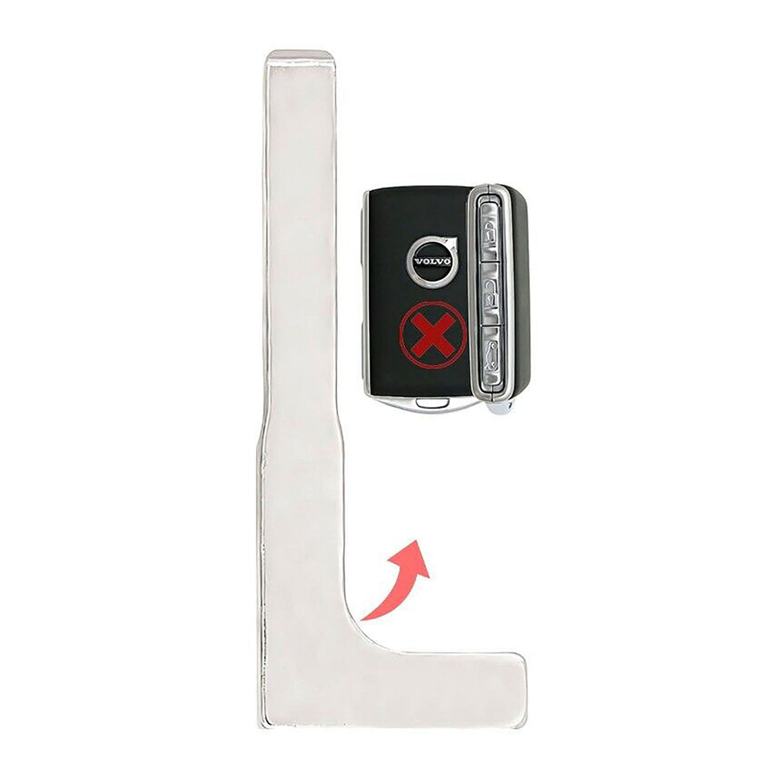 2022 Volvo V60 Replacement Uncut Insert Key Blade