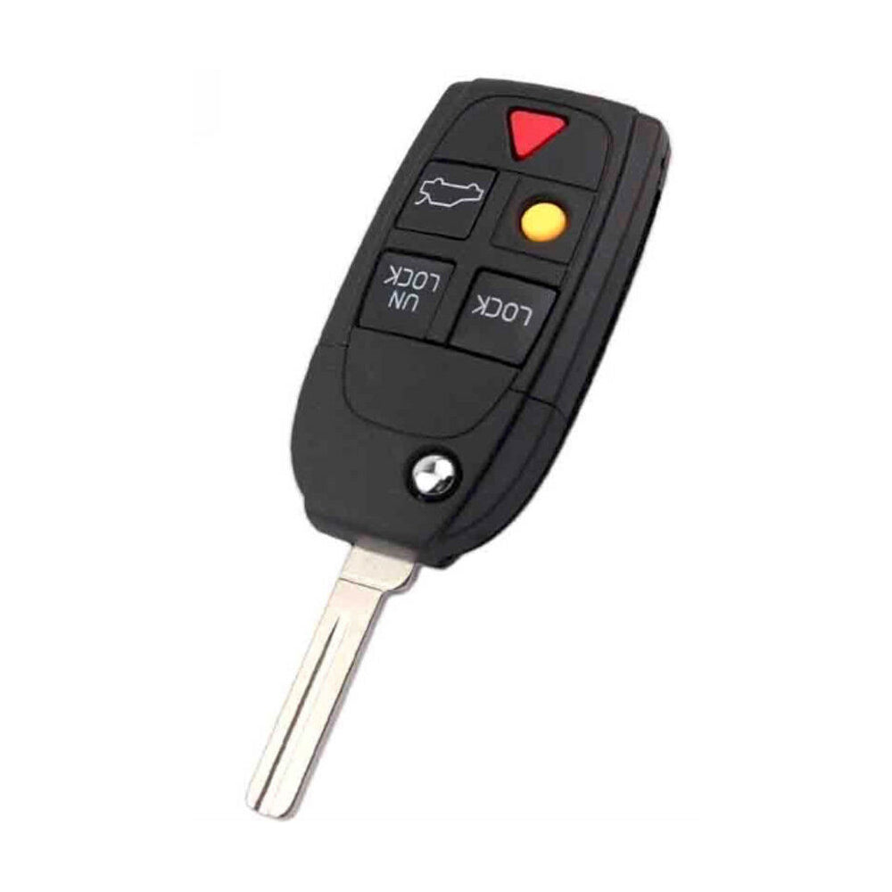 1x New Replacement Keyless Remote Key Fob Case For Volvo LQNP2T-APU - Shell Only