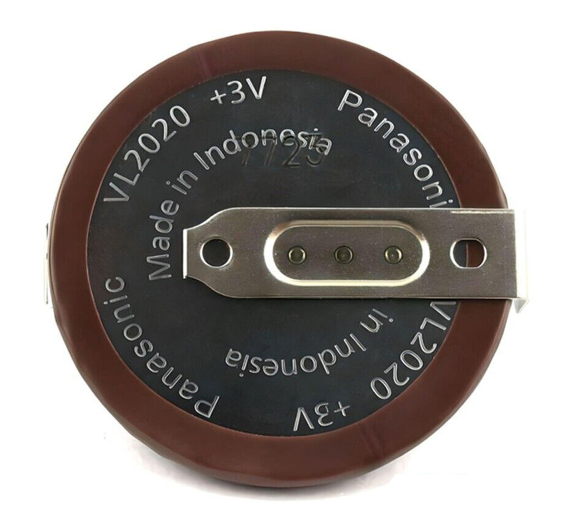 1 New Original Rechargeable Batteries Remote Key Fob VL2020 Compatible with and Fit for BMW - 90 Degree - MPN KR55WK49147