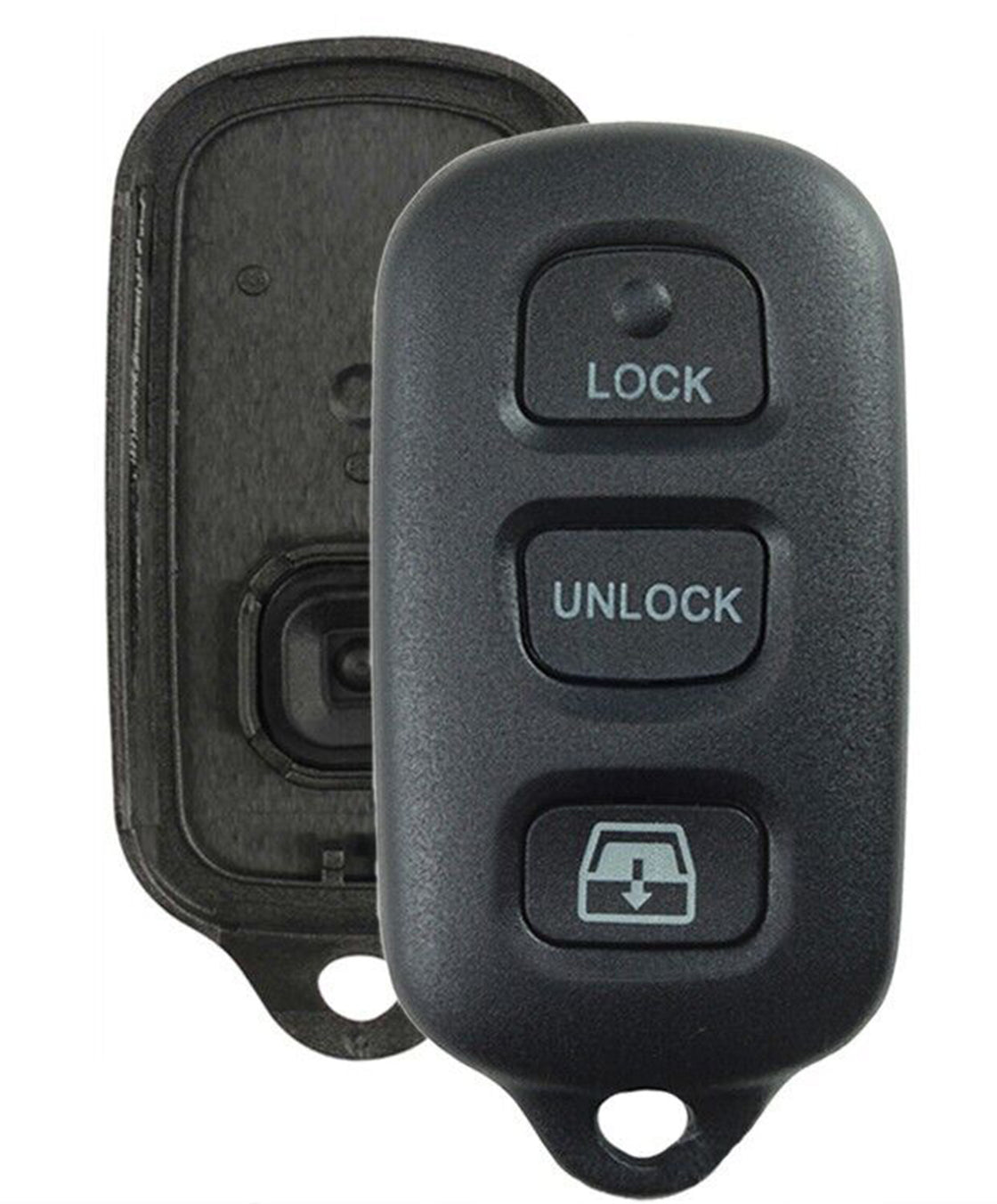 1x New Replacement Keyless Remote Key Fob SHELL / CASE Compatible with and Fit for Toyota - MPN HYQ12BBX