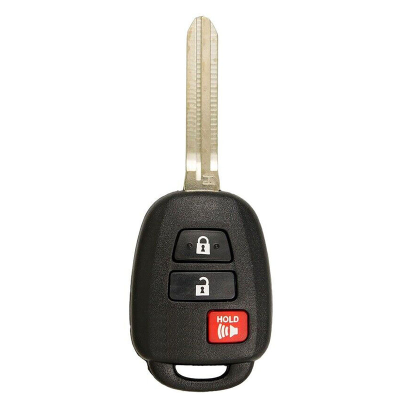 1x New Replacement Key Fob Compatible with & Fit For Toyota HYQ12BDM H Chip (Read Description) - MPN HYQ12BDM-02