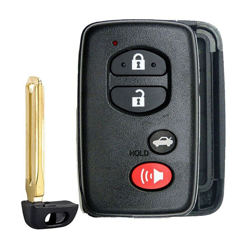 1x New Quality Replacement Key Fob SHELL / CASE Compatible with & Fit For Toyota Scion - MPN HYQ14AAB-S-04 (NO electronics or Chip inside)