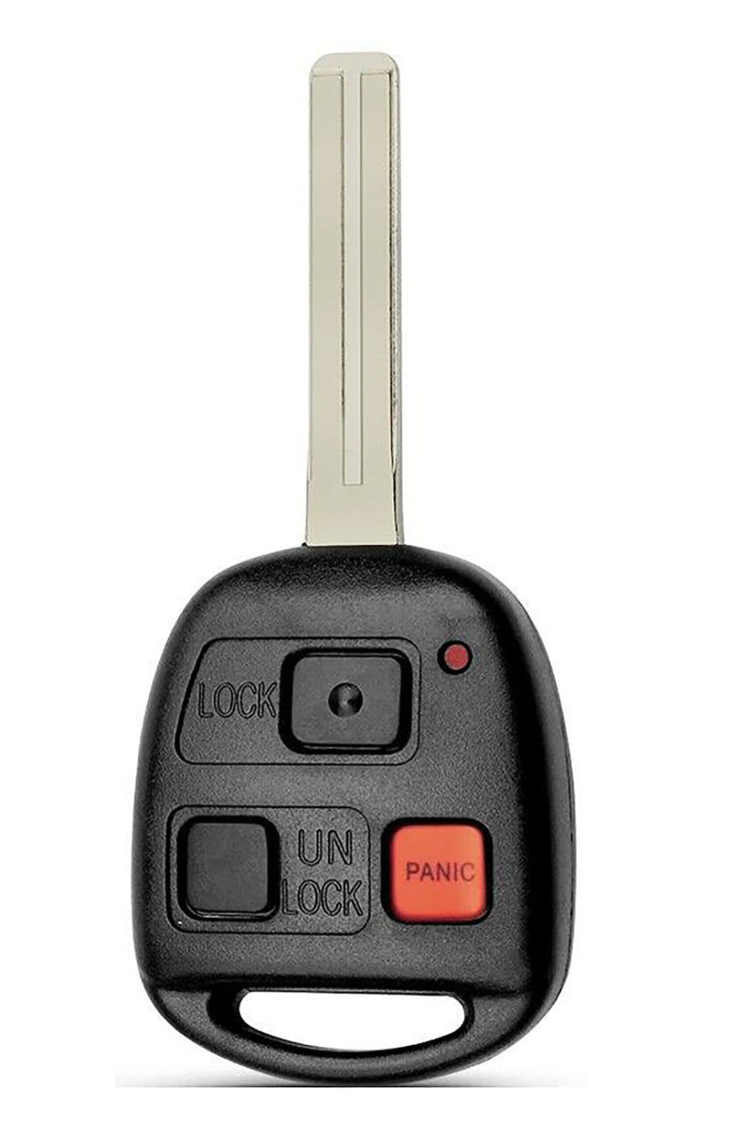 1x New Replacement Key Fob Compatible with & Fit For Lexus Chip 4D68 (Read Description) - MPN HYQ1512V-04