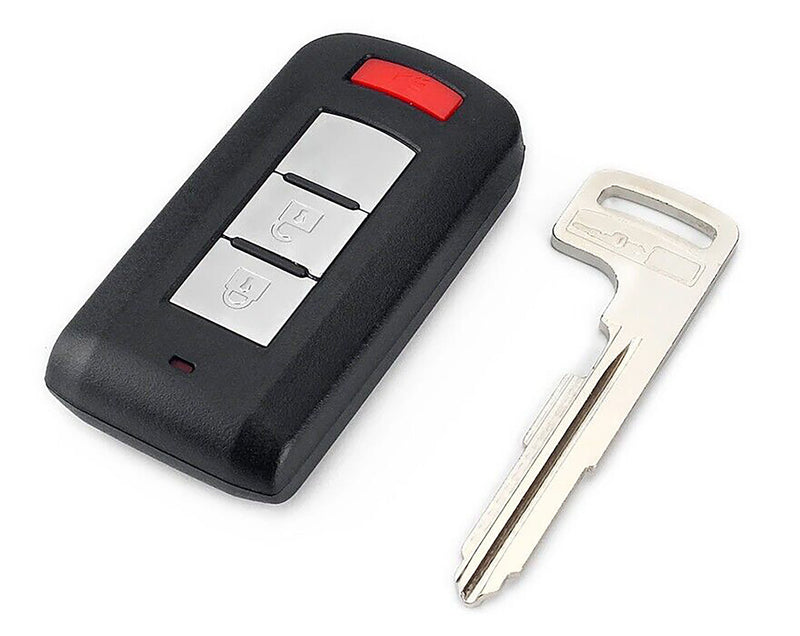 1x New Replacement Proximity Key Fob Remote Compatible with & Fit For Mitsubishi Vehicles - MPN OUC644M-KEY-N-02