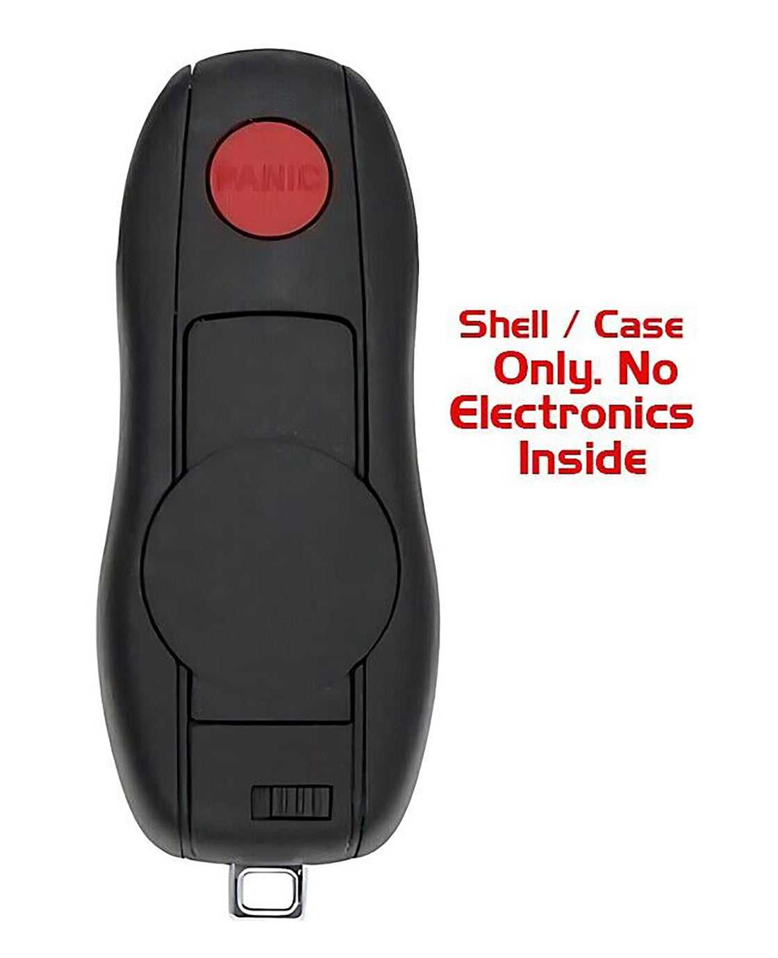 1x New Replacement Proxy Key Fob Remote SHELL / CASE Compatible with & Fit For Porsche Vehicles - MPN KR55WK50138-04 (NO electronics or Chip inside)