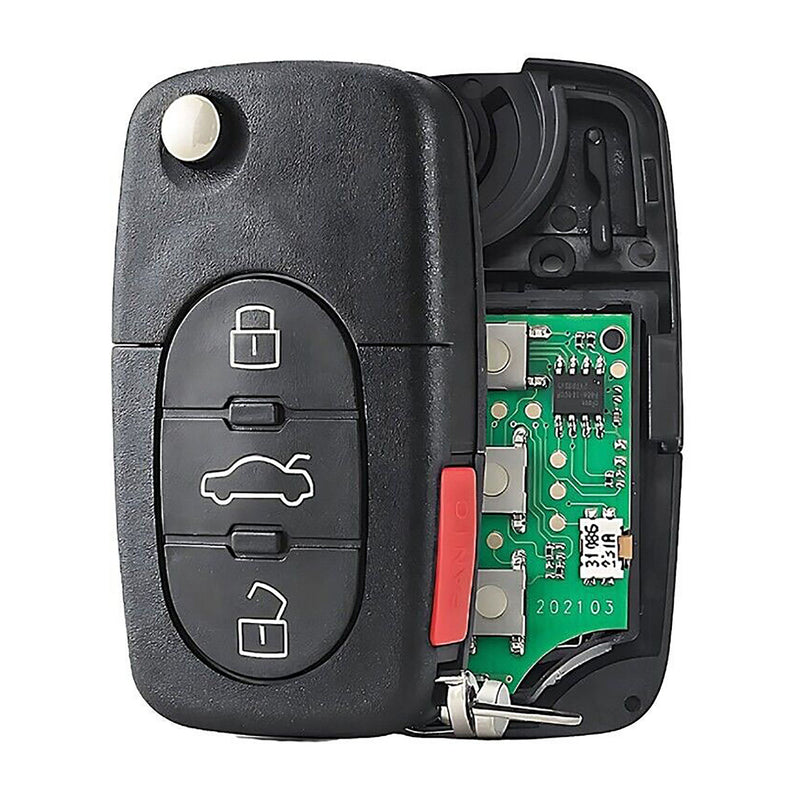 1x New Quality Replacement Key Fob Remote Compatible with & Fit For Audi Vehicles 8Z0837231F - MPN MYT8Z0837231-06