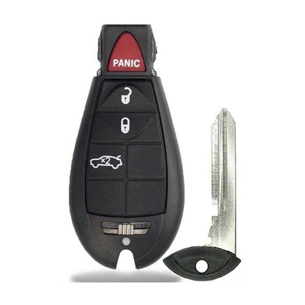 1x New Replacement Keyless Remote Key Fob Case For Chrysler Dodge - Shell Only