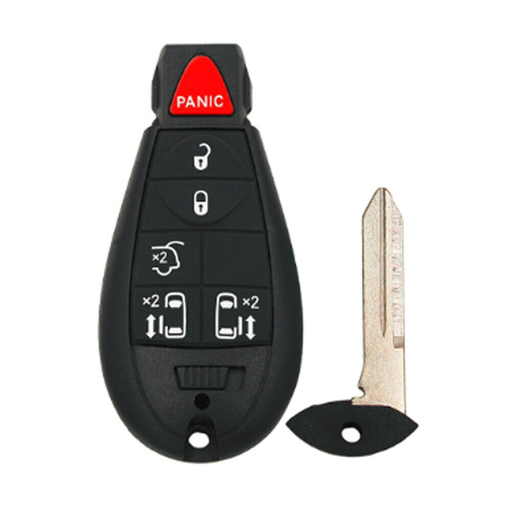 1x New Replacement Remote Key Fob Case For Chrysler Dodge Caravan VW - Shell