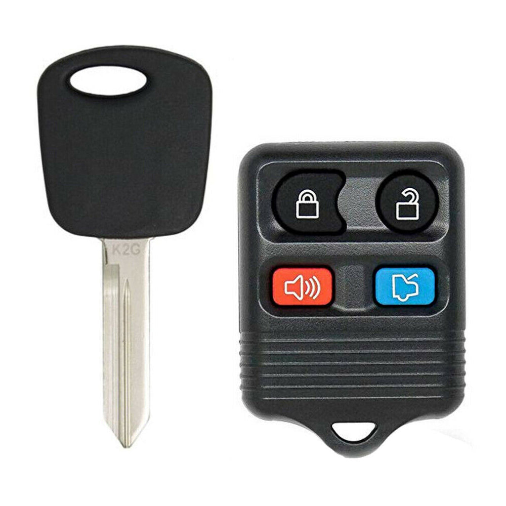 1x New Replacement Remote Ignition Uncut Key H72 H72-PT 4C CHIP For Ford Lincoln