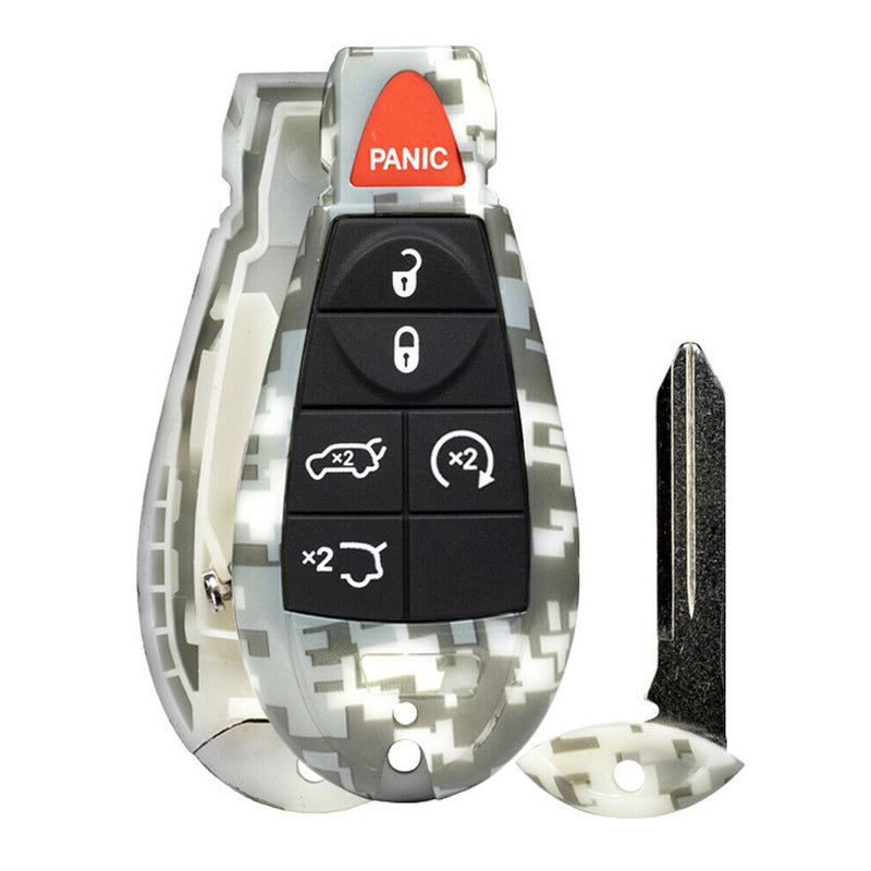 1x New Replacement Keyless Entry Remote Control Key Fob For Jeep - Shell Only
