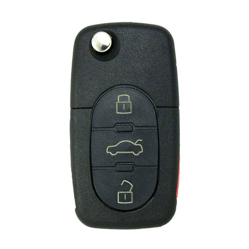 1x New Replacement Remote Key Fob 3 Button For Volkswagen