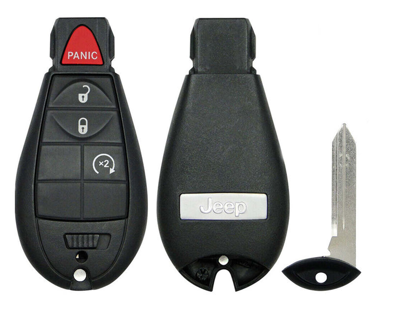 Lot of 1x Factory OEM Genuine Keyless Entry Remote Key Fob Compatible with & Fit For JEEP 2014 - 2021