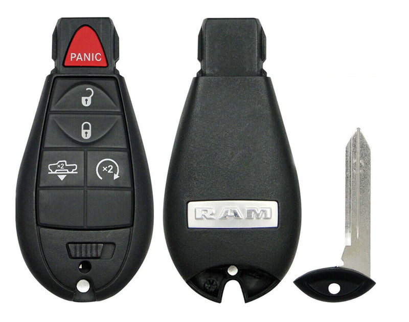Lot of 1x Factory OEM Genuine Keyless Entry Remote Key Fob Compatible with & Fit For RAM 2013 - 2019