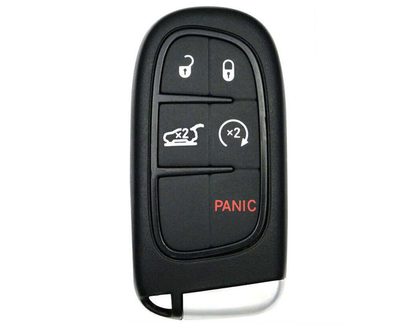 Lot 1x New Replacement Keyless Key Fob SHELL / CASE Compatible with & Fit For 2014-2022 Jeep Cherokee (No Electronics or Chip Inside)