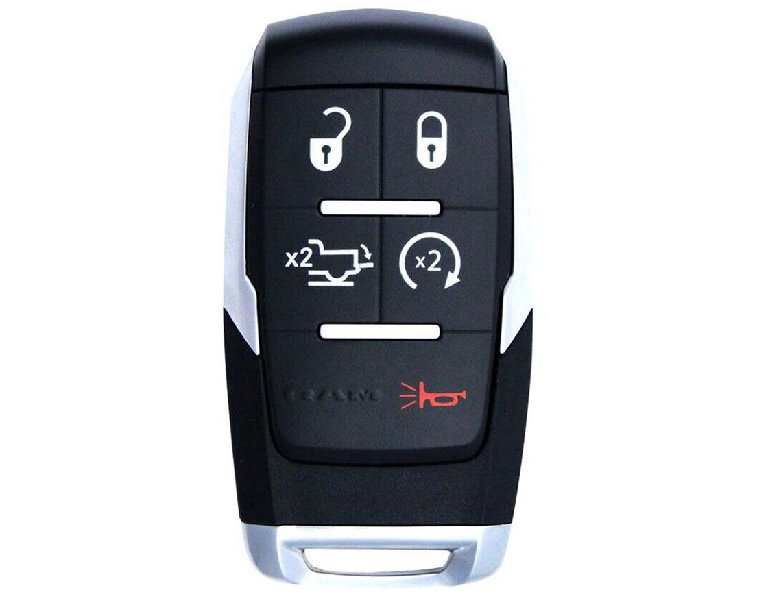 Lot 1x New Replacement Keyless Key Fob SHELL / CASE Compatible with & Fit For RAM 2500 3500 4500 5500 (No Electronics or Chip Inside)