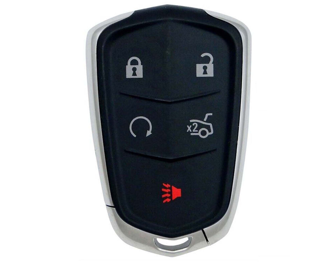 1x New Replacement Key Fob SHELL / CASE Compatible with & Fit For Select Cadillac Vehicles (No Electronics or Chip Inside)