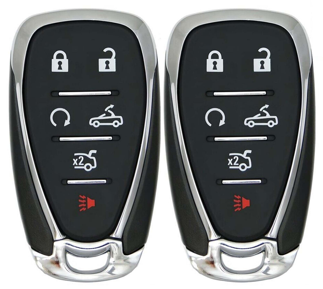 2x New Replacement Keyless Key Fob Compatible with & fit for 2016-2024 Chevrolet Camaro HYQ4EA HYQ4ES - HYQ4EA-21