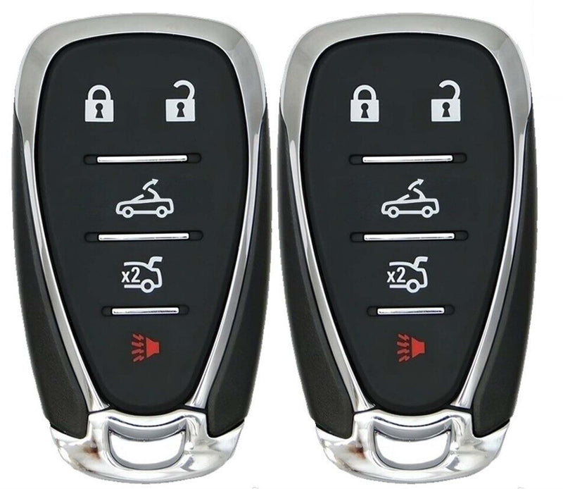 2x New Replacement Keyless Key Fob Compatible with & fit for 2016-2024 Chevrolet Camaro HYQ4EA HYQ4ES - HYQ4EA-25