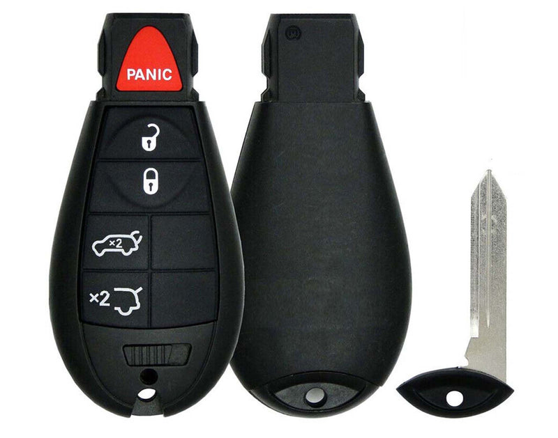 Lot of 1x New Replacement PROXIMITY Keyless Entry Remote Key Fob Compatible with & Fit For Jeep