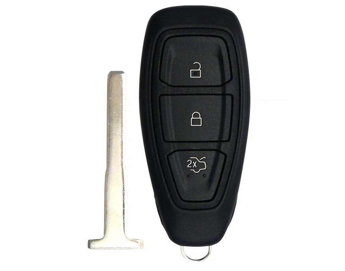 1x New Replacement Proximity Key Fob SHELL / CASE Compatible with & Fit For Select Ford (No Electronics or Chip Inside)