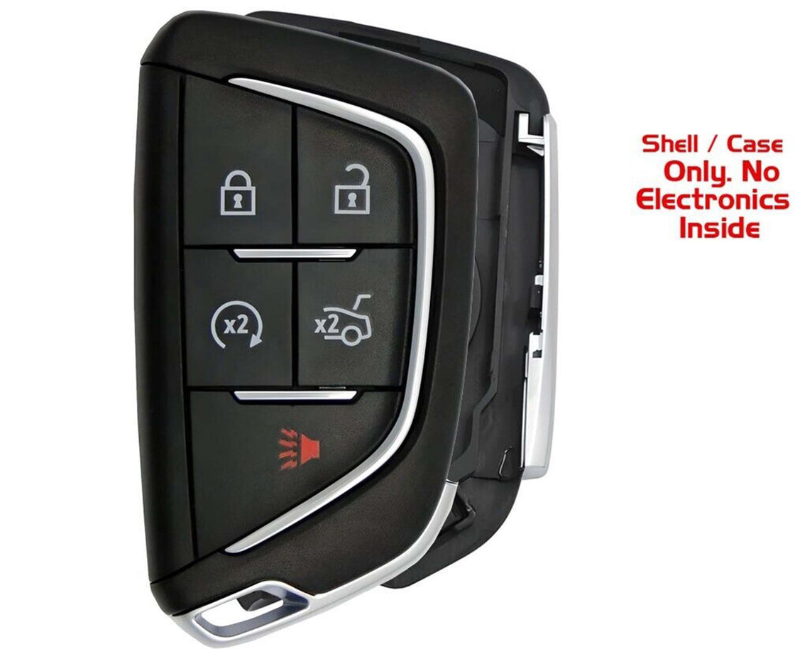 1x New Proximity Remote Key Fob SHELL / CASE Compatible with & fit for Select Cadillac CT 4 CT 5 - YG0G20TB1-08 - (No Electronics or Chip Inside)